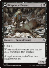 Desperate Farmer // Depraved Harvester card image