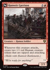 Hanweir Garrison // Hanweir, the Writhing Township card image
