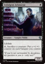 Indulgent Aristocrat card image
