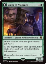 Mayor of Avabruck // Howlpack Alpha card image