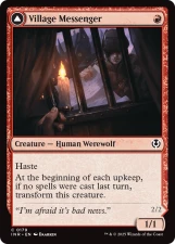 Village Messenger // Moonrise Intruder card image