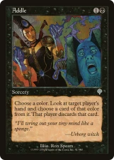 Addle card image
