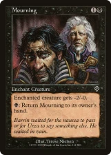 Mourning card image