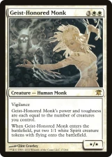 Geist-Honored Monk card image
