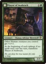 Mayor of Avabruck // Howlpack Alpha card image