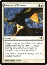 Moment of Heroism card image