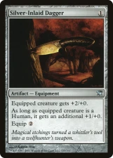 Silver-Inlaid Dagger card image