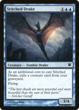 Stitched Drake card image