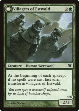 Villagers of Estwald // Howlpack of Estwald card image