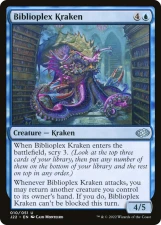 Biblioplex Kraken card image