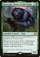 Goreclaw, Terror of Qal Sisma card image