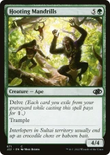 Hooting Mandrills card image