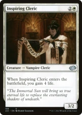 Inspiring Cleric card image