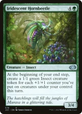 Iridescent Hornbeetle card image