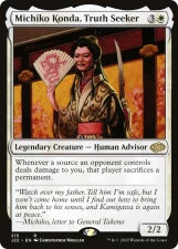 Michiko Konda, Truth Seeker card image
