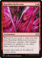 Reptilian Reflection card image