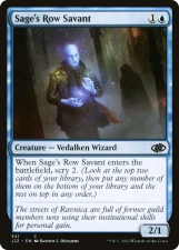Sage’s Row Savant card image