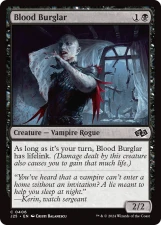 Blood Burglar card image