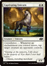 Captivating Unicorn card image