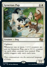 Generous Pup card image