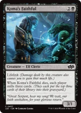 Koma’s Faithful card image