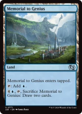Memorial to Genius card image