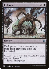 Exhume card image