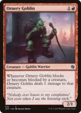 Ornery Goblin card image