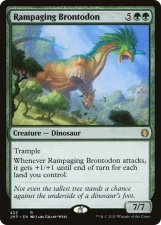 Rampaging Brontodon card image