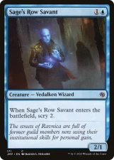 Sage’s Row Savant card image
