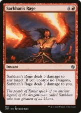 Sarkhan’s Rage card image