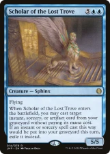 Scholar of the Lost Trove card image
