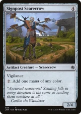 Signpost Scarecrow card image