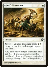 Ajani’s Presence card image