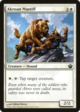 Akroan Mastiff card image