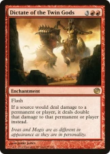 Dictate of the Twin Gods card image