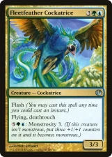 Fleetfeather Cockatrice card image