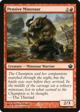 Pensive Minotaur card image