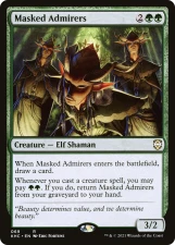Masked Admirers card image