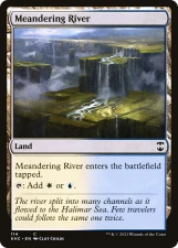 Meandering River card image