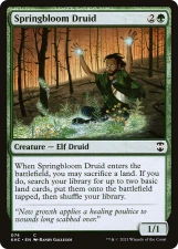 Springbloom Druid card image