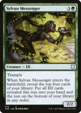 Sylvan Messenger card image