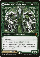 Esika, God of the Tree // The Prismatic Bridge card image