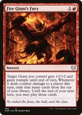 Fire Giant’s Fury card image