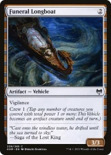 Funeral Longboat card image