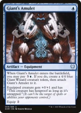 Giant’s Amulet card image