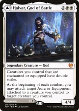 Halvar, God of Battle // Sword of the Realms card image