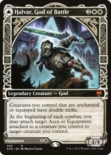 Halvar, God of Battle // Sword of the Realms card image