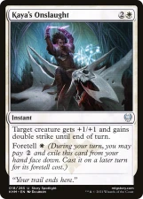 Kaya’s Onslaught card image