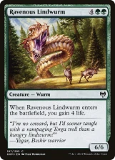 Ravenous Lindwurm card image